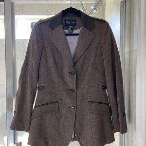 Brown Blazer Jacket